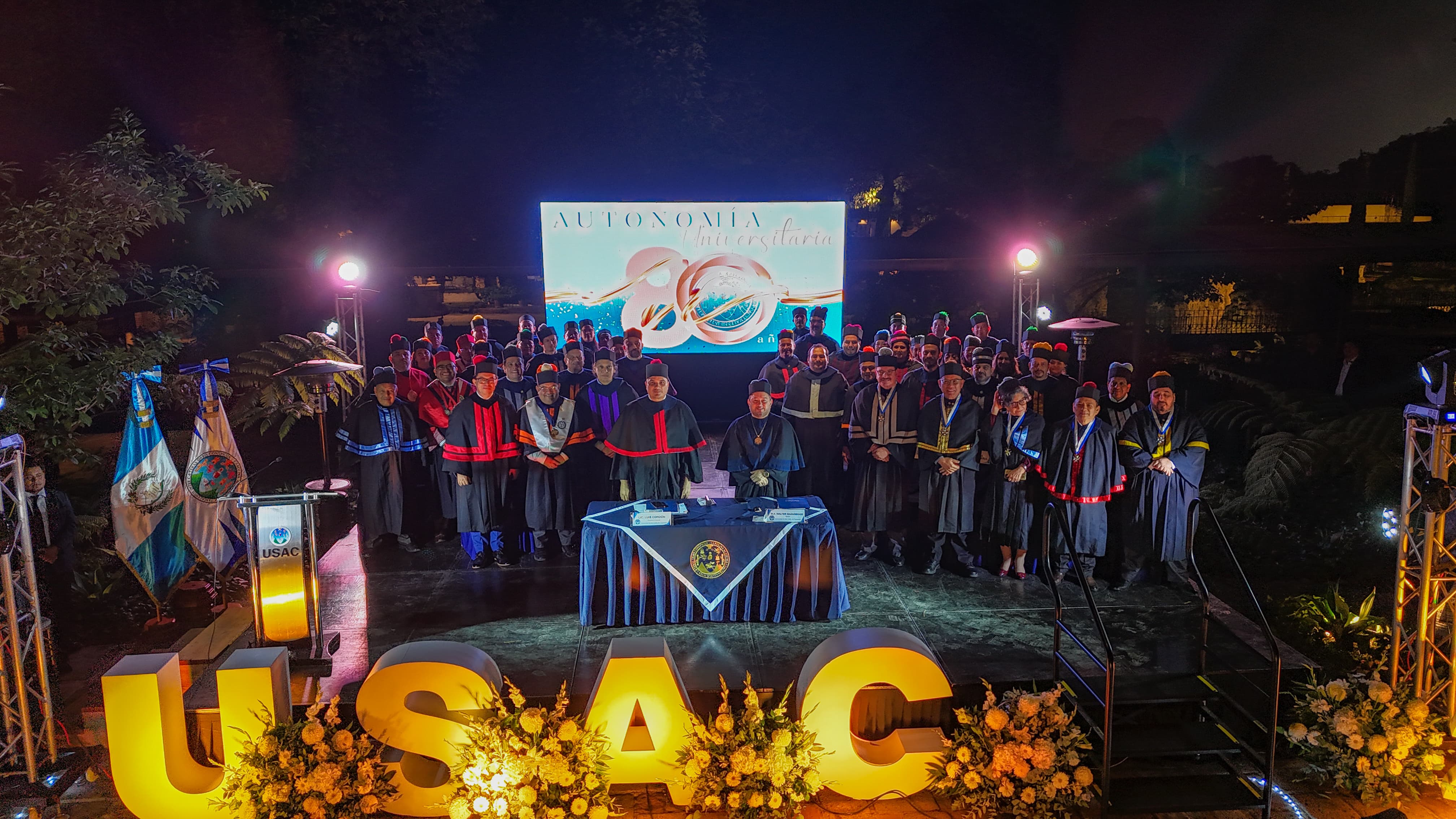 USAC celebra 80 años de autonomía universitaria