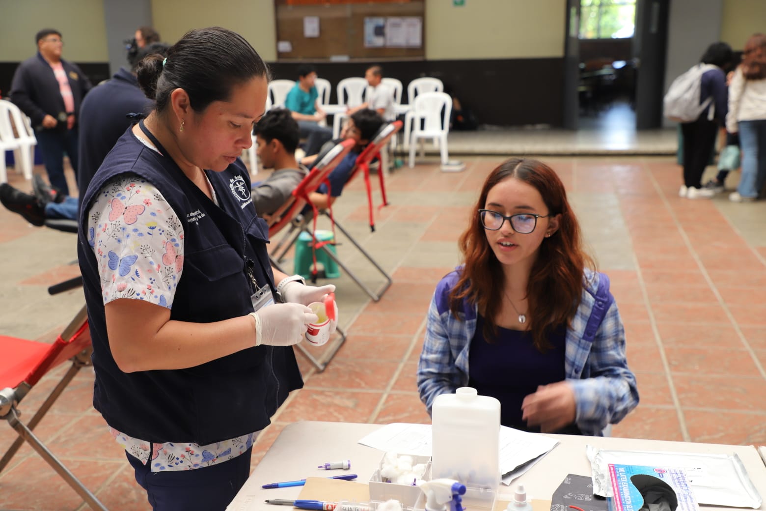 Donación de Sangre en la USAC