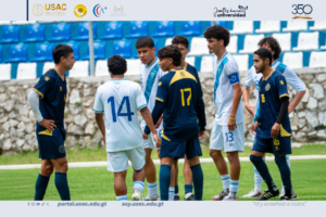 CF USAC disputa amistoso ante la Selección Sub-17 de Guatemala