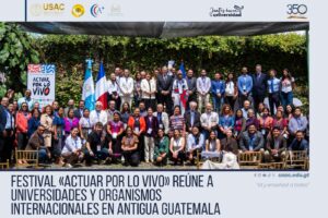 Se lleva a cabo el festival “Actuar por lo vivo” en Antigua Guatemala